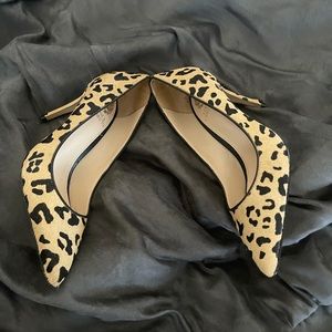 Vince Camuto leopard pumps